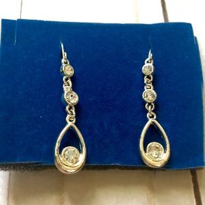Rhinestone Dangle Earrings